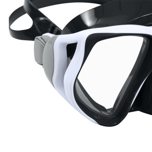 Ozark Trail Dominator Pro Adult 14+ Dry Snorkel Mask, Black - Image 4