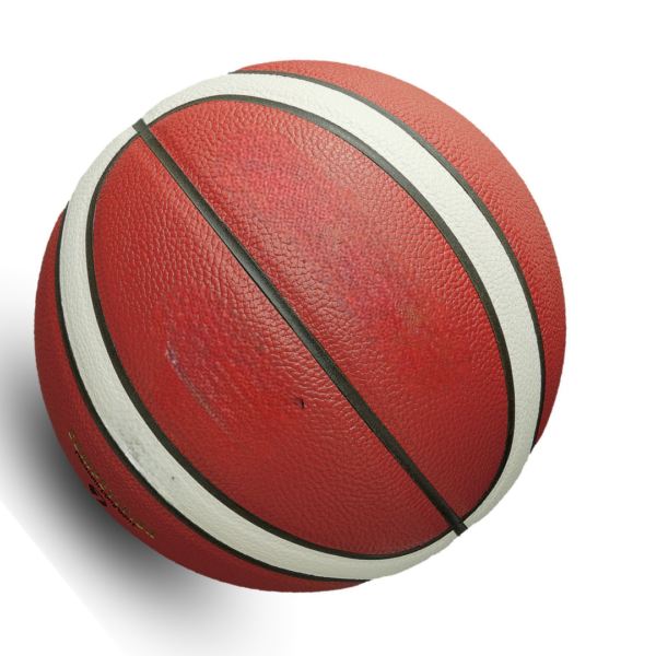 Composite FIBA Basketball Official Size 7 - 29.5", Ivory color. - Image 2