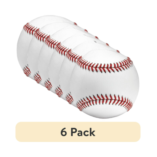 (6 pack) Official League Recreational Use Baseball, Single Ball - Image 4