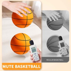 2024 Newest Foam Basketball Indoor Training Ball, Uncoated High-Density Foam Ball