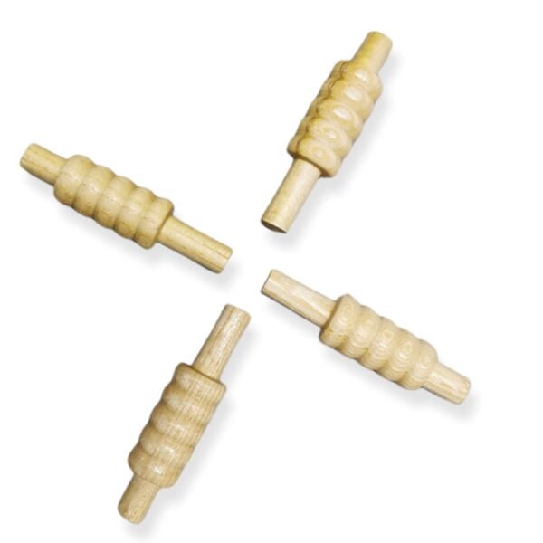 Cricket Wicket Stumps Bails Standard Duty Pack of 4 Standard Size