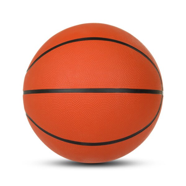 RUBBER FLAT CHANNEL 22" SIZE 3 ORANGE MINI BASKETBALL - Image 4
